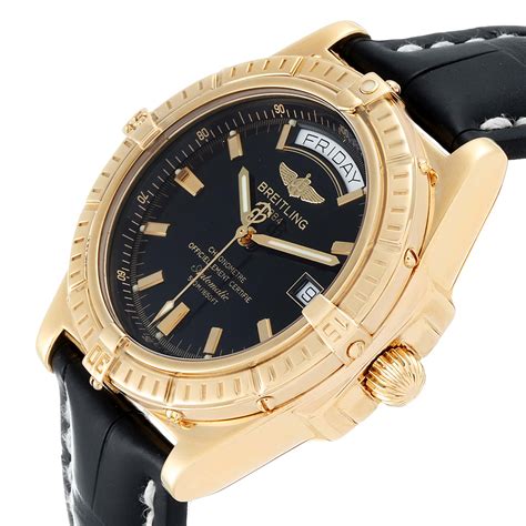 Breitling Windrider Yellow Gold K45355 